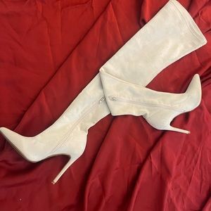 SOLD Forever 21 Over the knee heeled boots